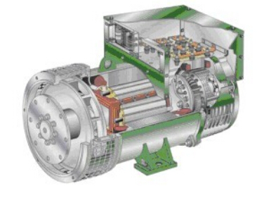 白云发电机内部结构图